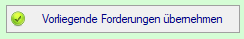 Screenshot vom Button vorliegende Forderungen übernehmen im Forderungsmanager